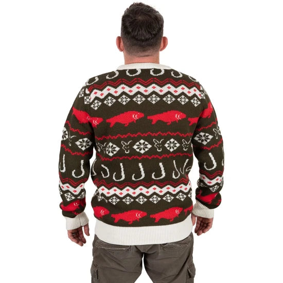 Pulover Fox Xmas Jumper, Masura M