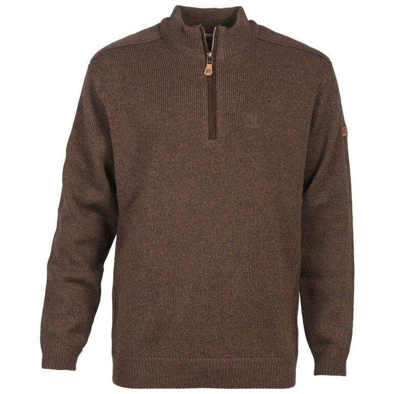 Pulover TREESCO, Marron, Marime 2XL