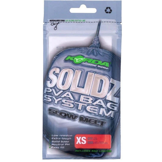 Pungi Pva Korda Solidz Slow Melt, L, 85x110mm, 20buc/pac