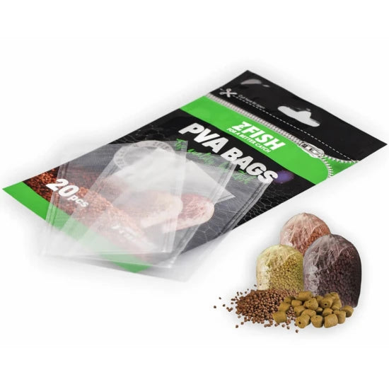 Pungi Pva Zfish Marime S, 60x100mm, 20buc