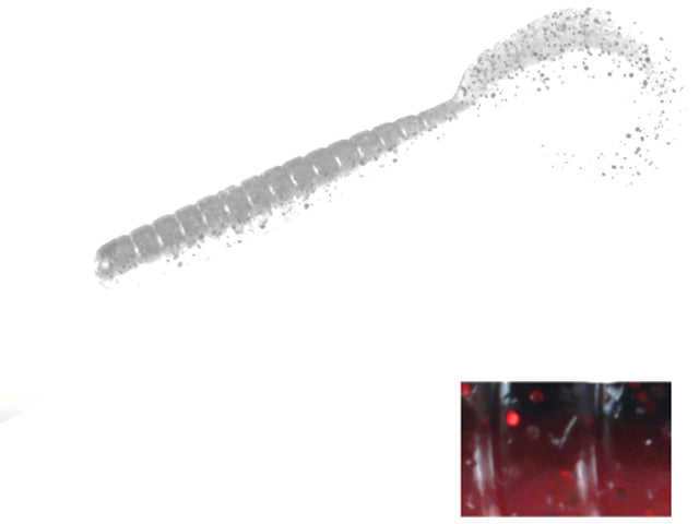 RAZOR GRUB COLMIC 4.5&quot; 11.4cm BLACK RED