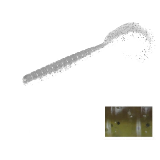 Razor Grub Colmic 4.5" 11.4cm Green Water