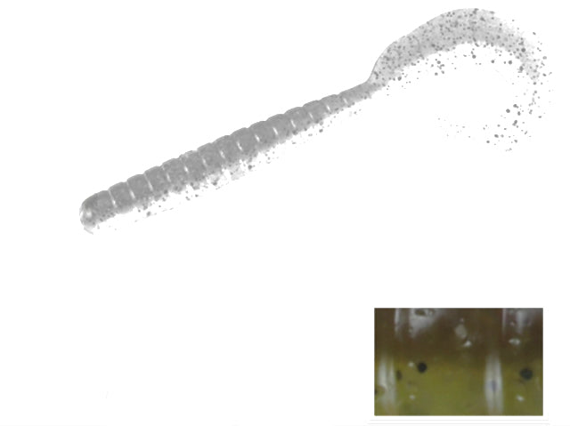 RAZOR GRUB COLMIC 4.5&quot; 11.4cm GREEN WATER