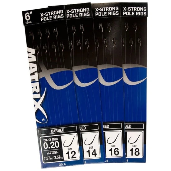 Riguri Matrix Barbed X-strong Pole 15cm Nr.18 8buc/plic