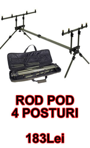 ROD POD FL ALUMINIU 2 PICIOARE FATA 2 PICIOARE SPATE 4 POSTURI
