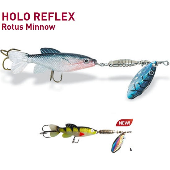 ROTATIVA JAXON HOLO REFLEX ROTUS MINNOW 1E 10GR