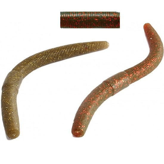 Rapture Competition Wacky Worm 12.5cm BLACK&amp;RED