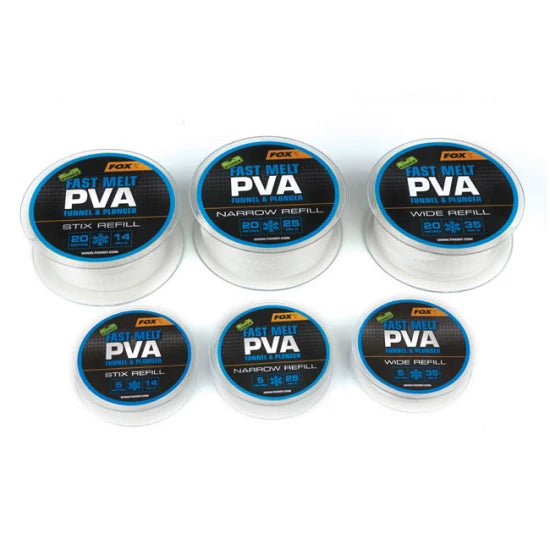 Rezerva Plasa Solubila Fox Refill Spool, Fast Melt Refills, Narrow-25mm, 5m