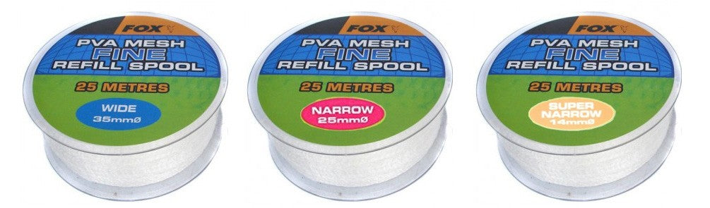 Rezerva Plasa Solubila FOX Refill Spool Fine Mesh 25m Wide