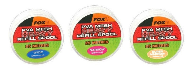 Rezerva Plasa Solubila FOX Refill Spool Heavy Mesh 25m Narrow