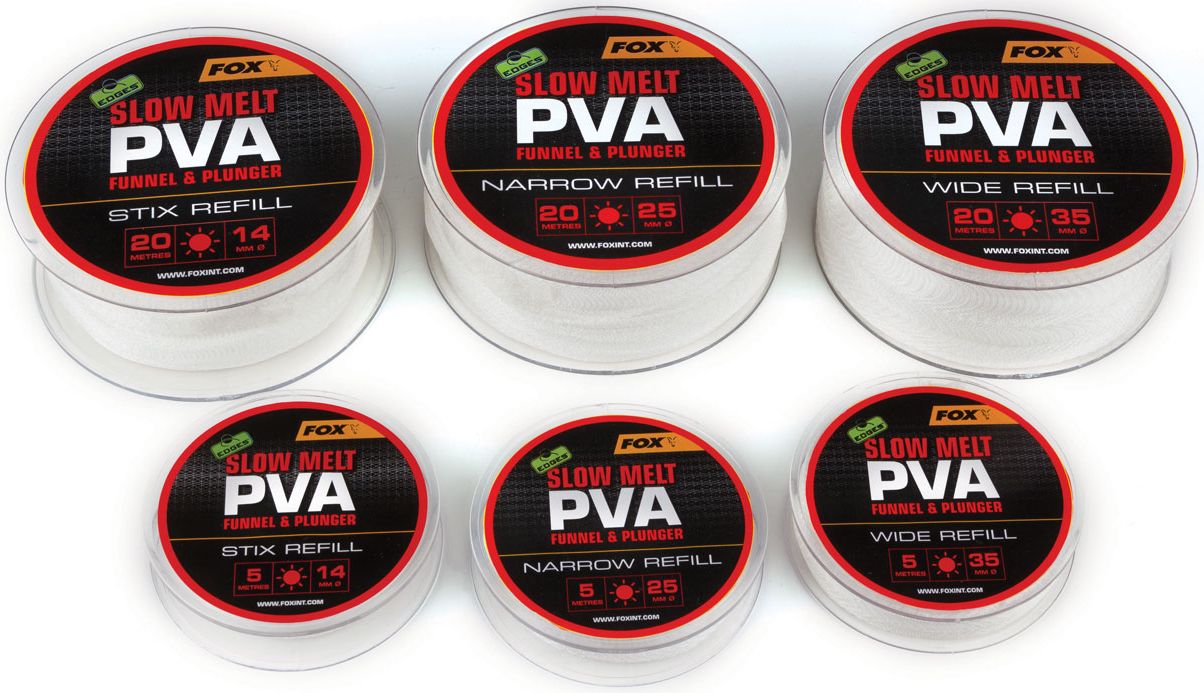 Rezerva Plasa Solubila Fox Edges Refil Slow Melt Narrow, 25mm, 20m