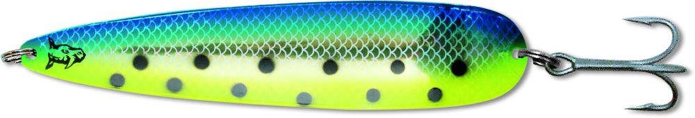 Rhino 16g 115mm Trolling Spoons MAG gold swedish flag 1 / buc