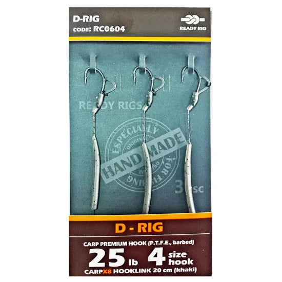 Rig Crap D-rig 04 Orange Series 6 No.4 25lb 20cm, 3buc/pac