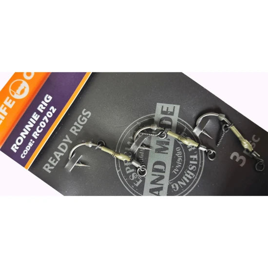 Rig Crap Ronnie Rig 02 Orange Series 7 No.2, 20lb, 3buc/pac