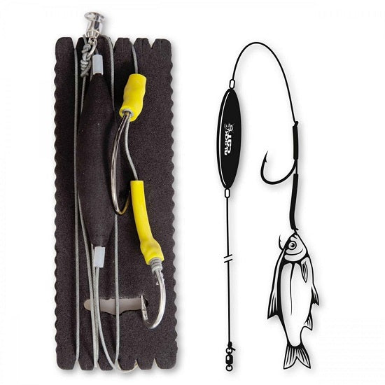 Rig Somn Black Cat 6/0 10/0 Hair Rig XL