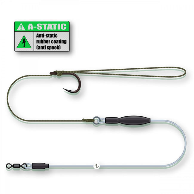 Rig Somn Madcat Pop-Up Pellet A-Static Sinking 55cm 1/0 0.80mm