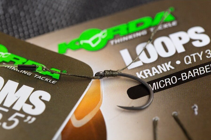 Riguri Korda Loops Krank Micro-Barbed Nr4 18lbs 3buc/blister