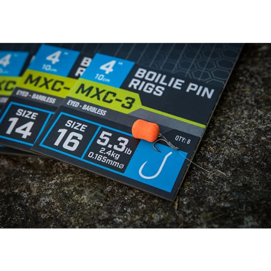 Riguri Matrix Mxc-3 Barbless Boilie Pin Nr.14, 2.9kg, 0.180mm, 10cm, 8buc/plic