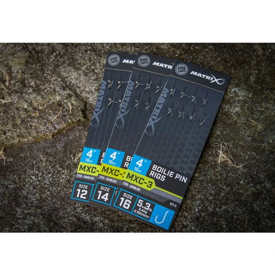 Riguri Matrix Mxc-3 Barbless Boilie Pin Nr.14, 2.9kg, 0.180mm, 10cm, 8buc/plic