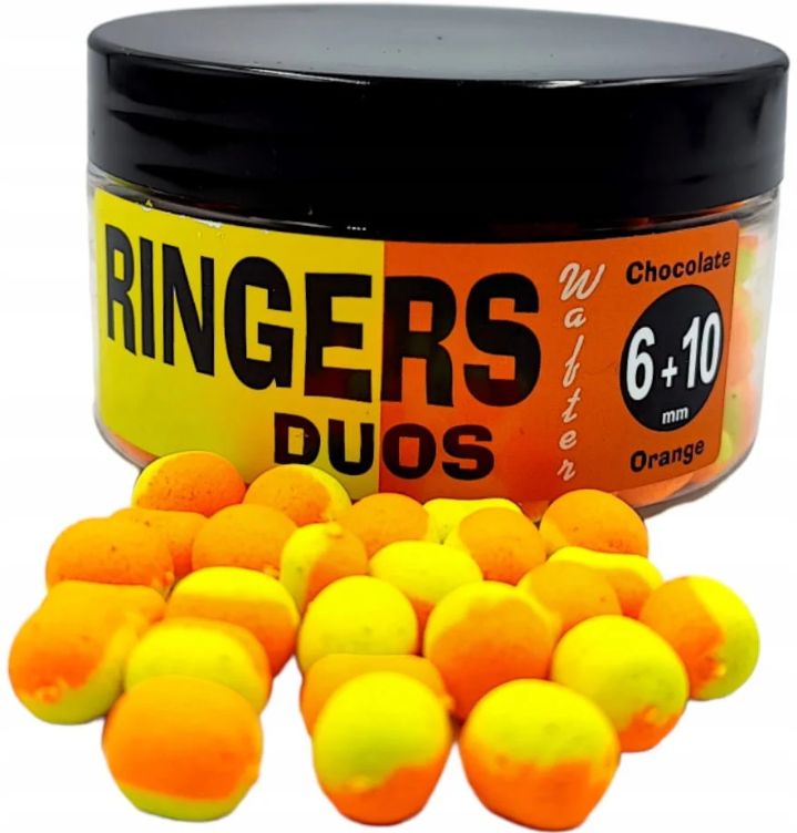 Ringers Duo Wafters Orange &amp; Yellow, 6-10mm, 50g
