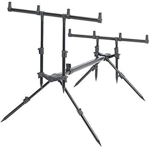 Rod Pod Aluminiu Filfishing Black 4 Posturi + HUSA