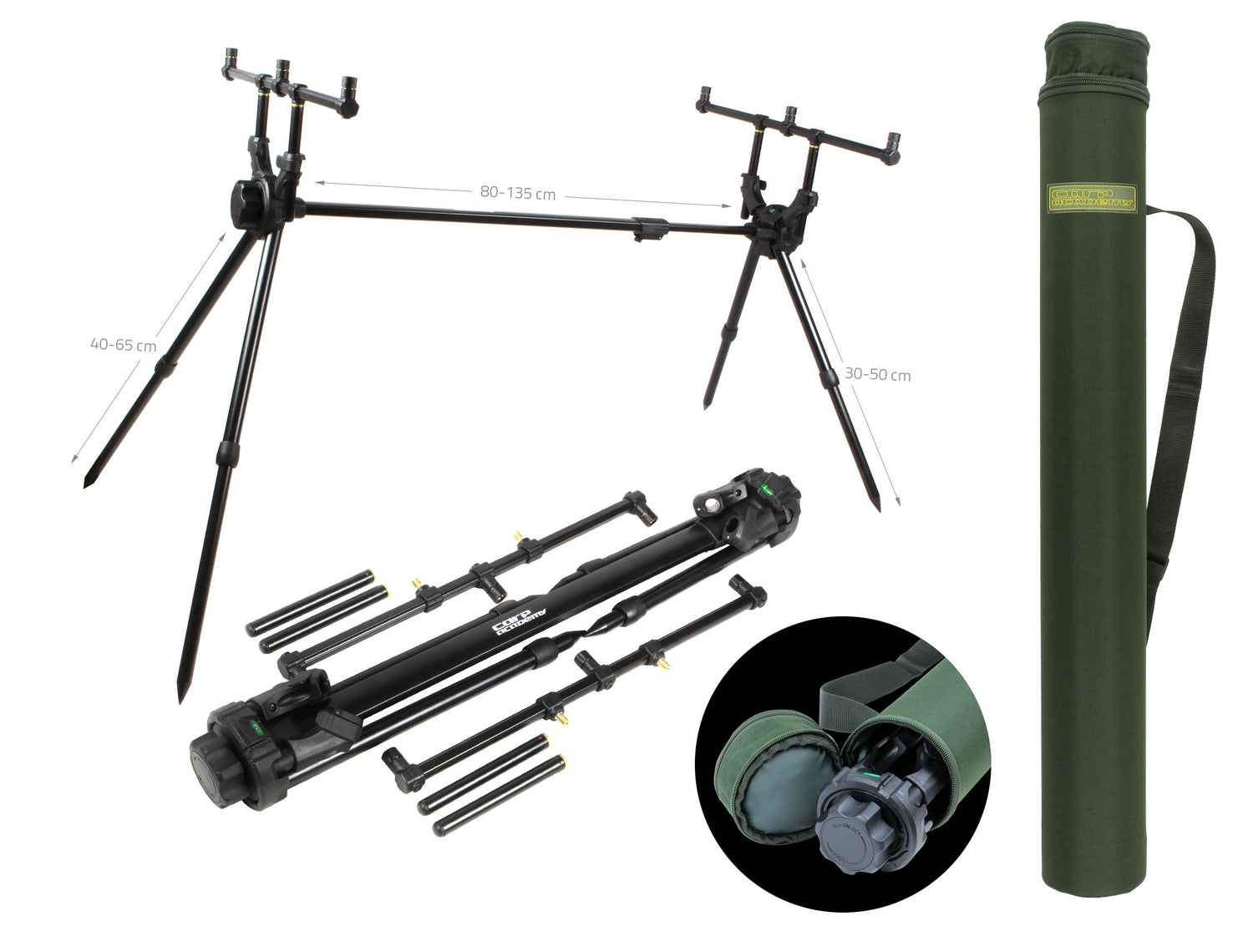 Rod Pod Carp Academy Tub Verde
