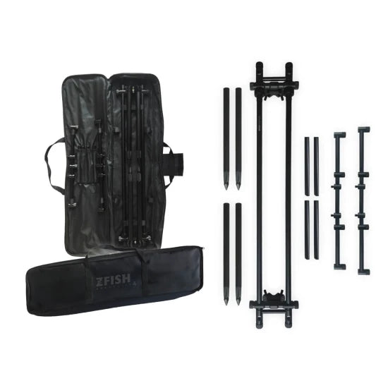 Rod Pod Zfish Rod Master 4 Rods Black, 90–150cm