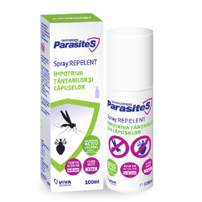 Roll on anti tantari Viva Pharma Santaderm ParasiteS 60ml