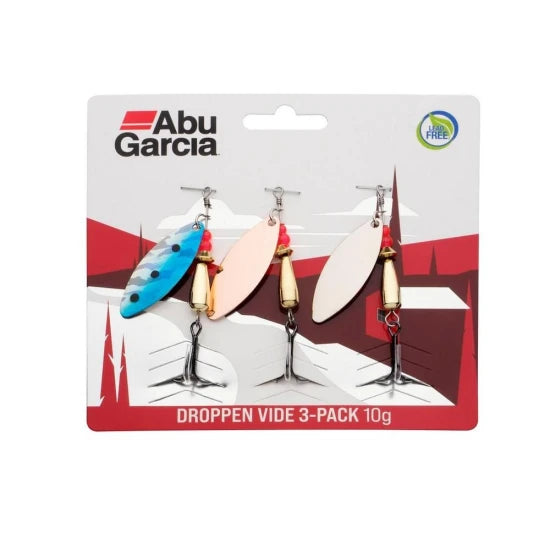 Rotativa Abu Garcia Droppen Vide 3 Pack, Assorted, 7g, 5.5cm, 3buc/plic