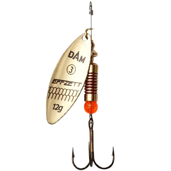 Rotativa Dam Effzett Predator Nr.1, Gold, 4g
