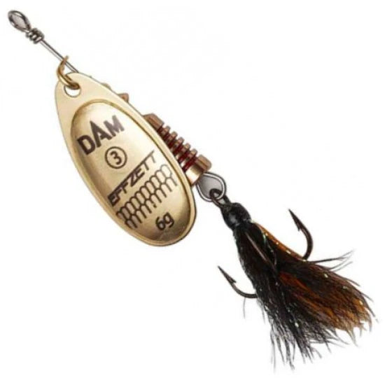 Rotativa Dam Effzett Standard Dressed Gold, 4g, 1buc/pac