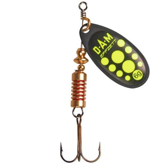 Rotativa Dam Effzett Standard Nr.2, Black Yellow, 4g
