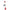 Rotativa Dam Effzett Tandem Dressed Silver-red, 10gr