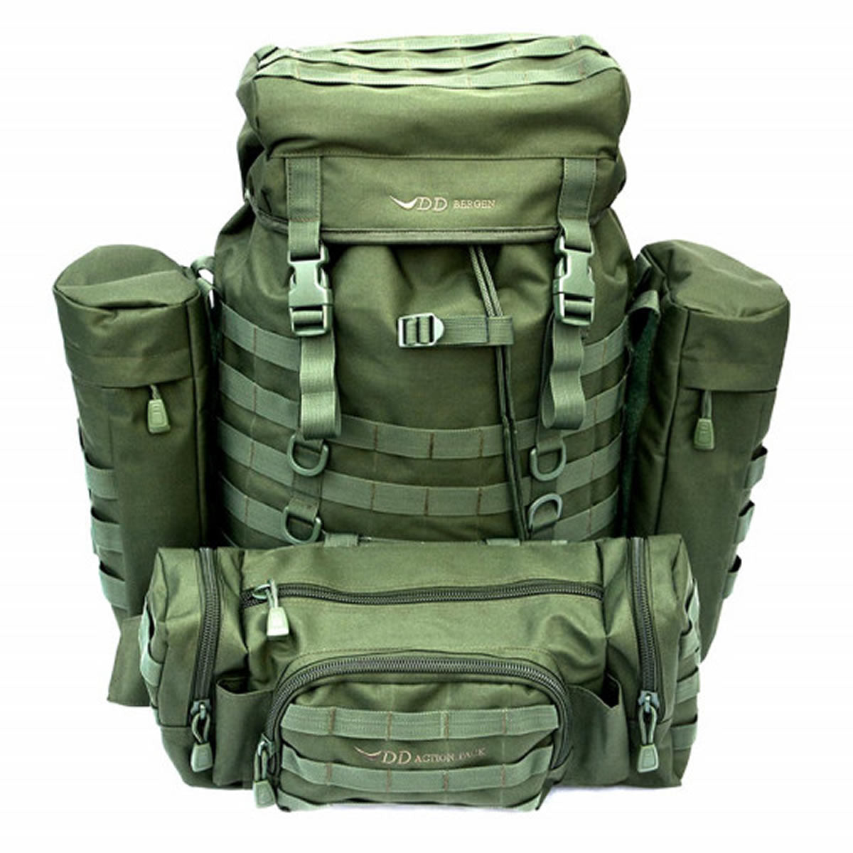 Rucsac DD Hammocks Bergen Verde 55L