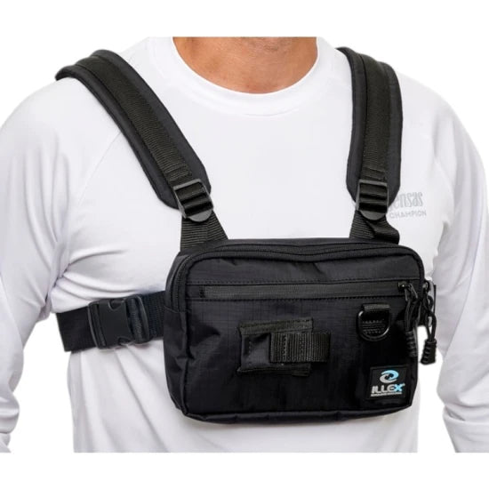Rucsac Spinning Illex Session Chest Pack Black