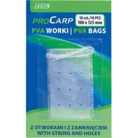 Sac Pva Jaxon Perforat Cu Fir Jaxon 75*110mm