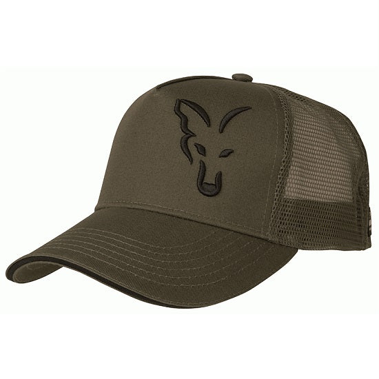 SAPCA FOX TRUCKER CAP GREEN AND BLACK