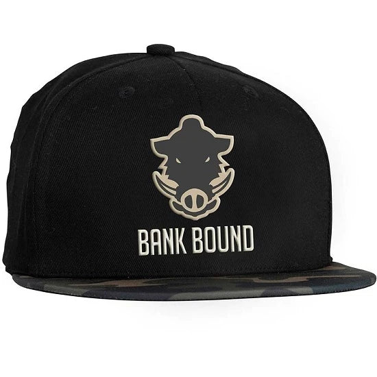 Sapca Prologic Bank Bound Flat Bill Negru/camo