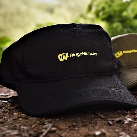 Sapca Ridge Monkey 5 Panel Cap Black