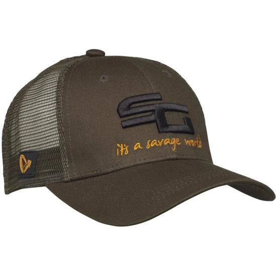 Sapca Savage Gear Sg4 One Size Olive Green