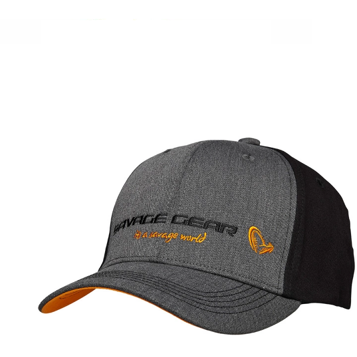SAPCA SAVAGE GEAR STRIKE ONESIZE GREY MELANGE/BLACK