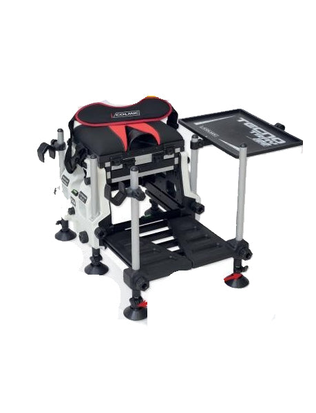 SCAUN COLMIC COMPACT ALB/NEGRU