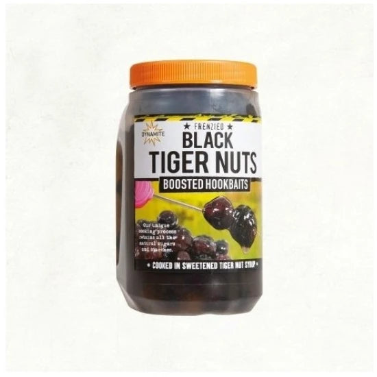 Seminte Preparate Dynamite Baits Frenzied Boosted Hookbaits 500ml Black Tiger Nuts