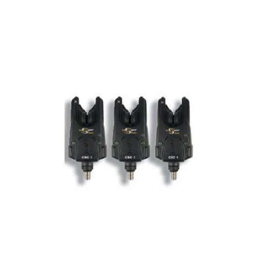 SET 3 AVERTIZORI PLUS VALIGETA TRANSPORT CARP SPIRIT CSC 1