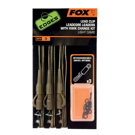 SET 3 MONTURI FOX PLUMB PIERDUT EDGES LEADCORE