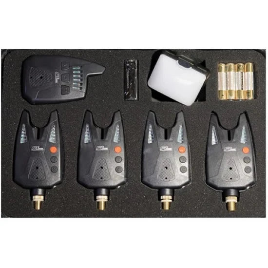 Set 4 Avertizoare Cu Statie Fl Jy-76 + Lampa Cort