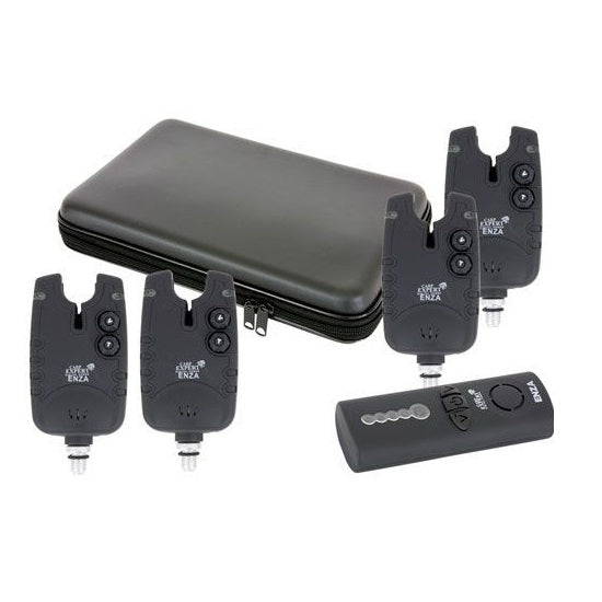 SET AVERTIZOARE CARP EXPERT ENZA CU STATIE 4 plus 1