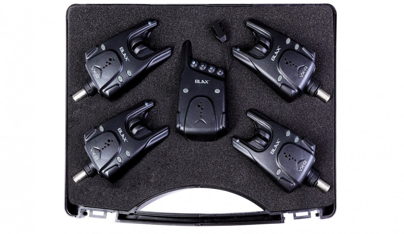 SET AVERTIZOARE CARP SPIRIT BLAX VX-R + STATIE 4+1