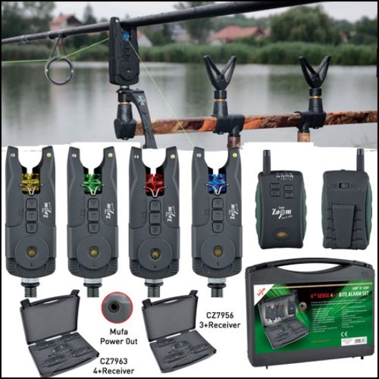 SET AVERTIZOR CARP ZOOM 6TH SENSE 3+1 STATIE