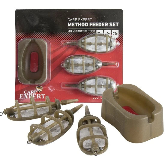 Set Carp Expert Method Feeder Plus Forma 50-60-70g
